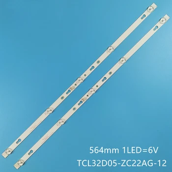 TV Spuldzes Komplektā LED Apgaismojums Sloksnes 32HR332M05A7 V0 32D1200 GL 4C-LB320T-HR9C LED Bāri Band TCL32D05-ZC22AG-16 Valdnieki TC32L72A-V01